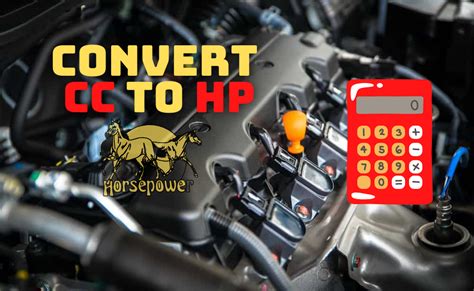 357 cc to hp. Horsepower is a unit of power in the U.S. Customary Weights & Measures System equal to 745.7 watts or 33,000 foot-pounds per minute. During the 1800's an early pioneer in the history of combustion engines, James Watt, determined that the average horse could move 33,000 lb. on a linear plane 1 foot in 1 minute. 