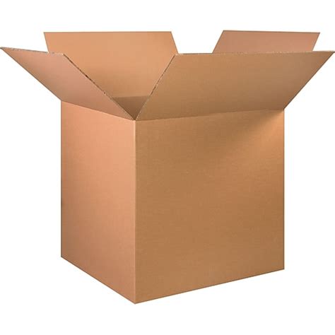 36" x 36" x 36" Shipping Boxes, 32 ECT, Brown, 5/Bundle (363636)