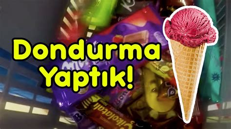 36 Çeşit Çikolatadan Dondurma Yaptık A101'deki Tüm Çikolatalar. 