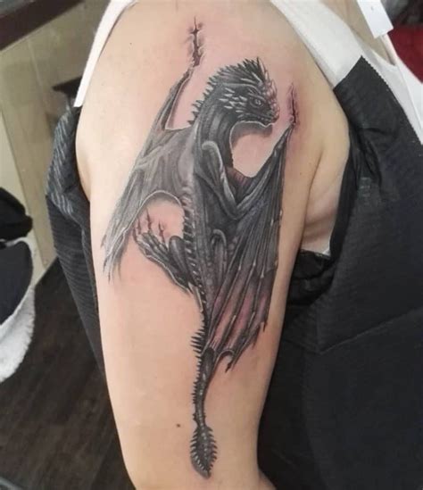 36+ Dragon tattoos and game of thrones tattoos tattoo smalltattoo