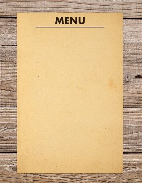 36+ Free Menu Templates Free Sample, Example Format Download! Free