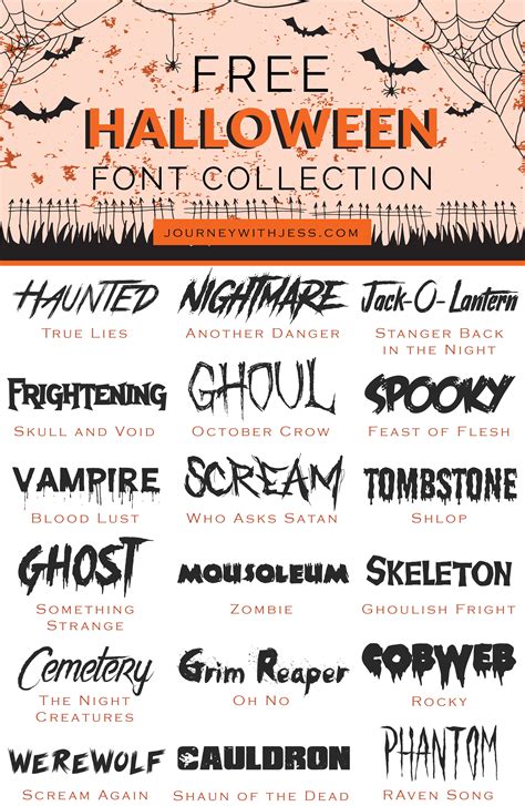 36+ Spooky Halloween Fonts (Free & Premium) - muktibox.com
