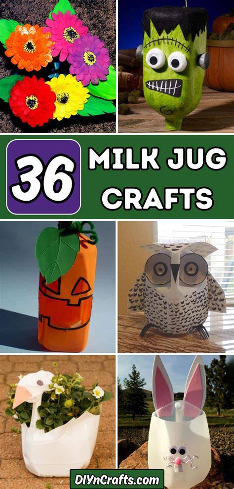 36 Milk Jug Crafts (Fun and Creative) - DIY & Crafts - raincitystudios.com