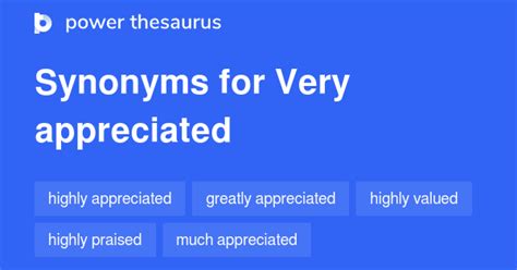 36 Words and Phrases for Very Appreciative - Power Thesaurus