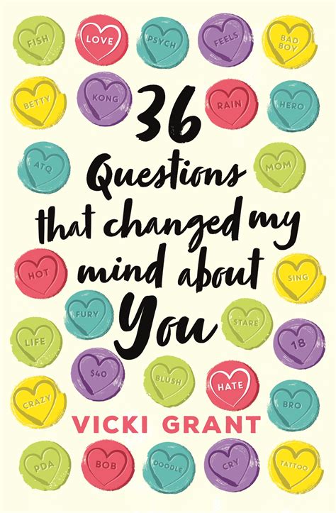 Read Online 36 Questions That Changed My Mind About You By Vicki Grant
