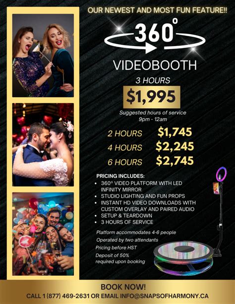 360 Photo Booth Rental Price