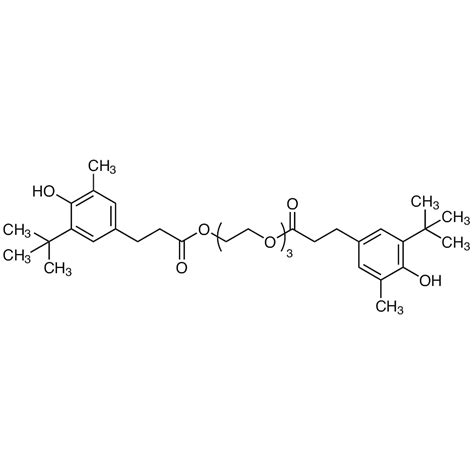 36443-68-2 Triethylene Glycol Bis(3- tert- butyl- 4- hydroxy- 5 ...