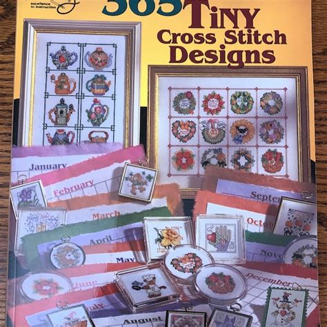 Read 365 Tiny Cross Stitch Designs By Kooler Design Studio