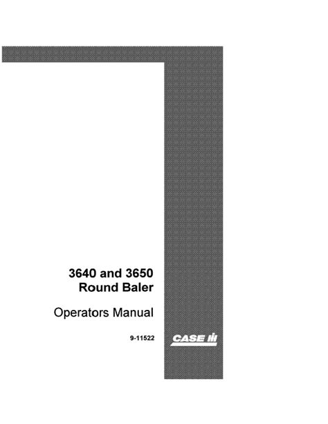 3650 Case Manual