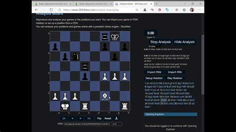 365chess analysis. The fastest growing internet Chess community where you can find the Biggest Chess Games Database Online, News, Tactics and Strategyies, Puzzles and much more 