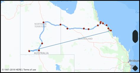 3675 Km - Distance from Perth to Ayers Rock - distancesfrom.com