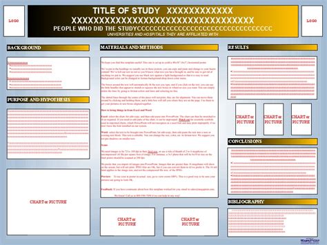 36x48 Poster Horizontal Template PDF Computing Media Technology