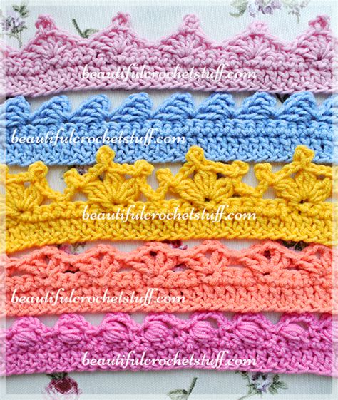 37+ Simple Crochet Borders Patterns