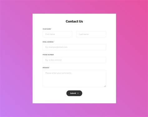 37 Free Bootstrap Contact Form Templates 2021 Colorlib