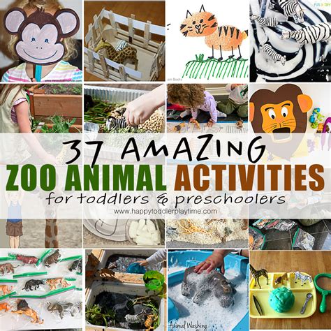 37 Amazing Zoo Animal Activities Happy Toddler Playtime Zoo Science Activities For Preschoolers - Zoo Science Activities For Preschoolers
