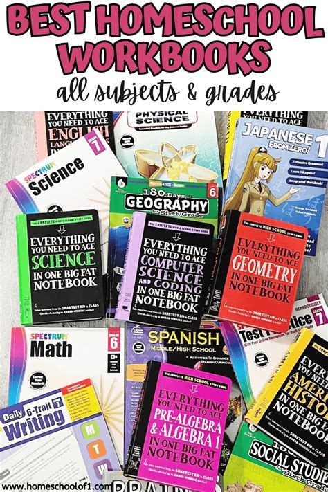 37 Best Homeschool Workbooks For Every Subject Amp Middle School Science Workbooks - Middle School Science Workbooks