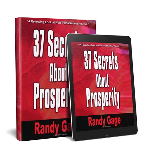 37 Secrets About Prosperity Book