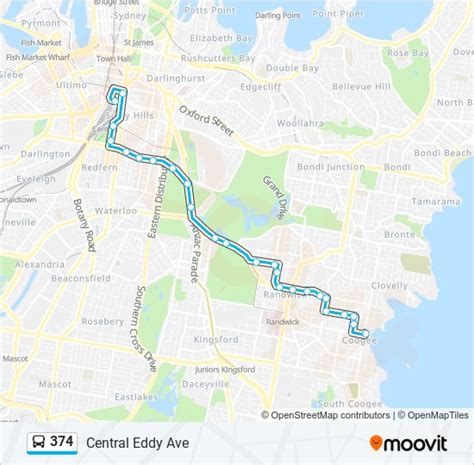374 Bus Route