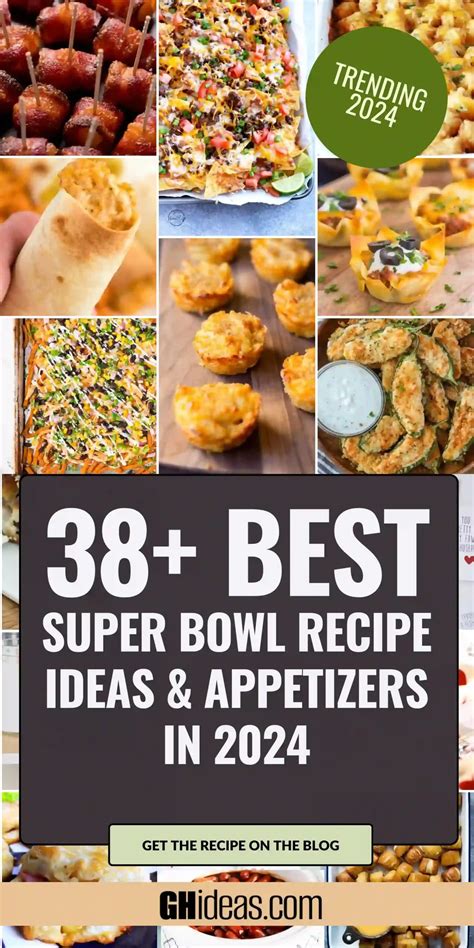 38+ Best Super Bowl Recipe Ideas & Appetizers - Pinterest