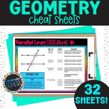 38+ Geometry Cheat Sheets Gif Metry