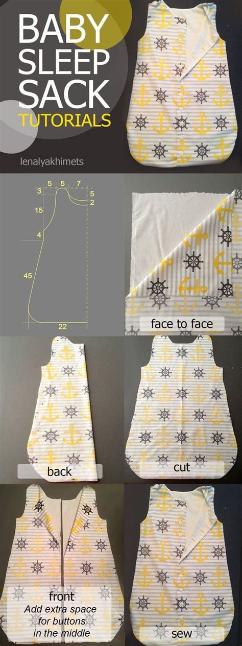 38 Best baby sleeping bag pattern ideas - Pinterest