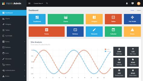 38 Free Simple Bootstrap Admin Templates For Content Rich Web Apps