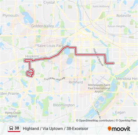 38 Route: Schedules, Stops & Maps Terminal Ring (Updated). 