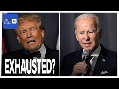 38 percent in new poll say they feel 'exhaustion' over prospect of rematch between Biden, Trump