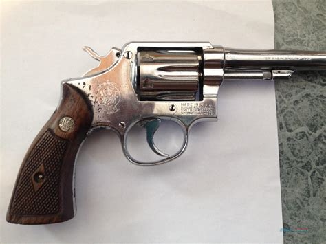 Seller Description For This Firearm. This firearm is from 1934 so there is some obvious wear on it. UPC. ECOM00171383. Caliber. .38 S&W. Finish. NICKEL. Capacity.. 
