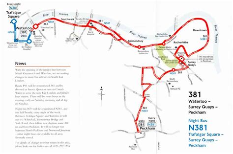 381 Bus Route