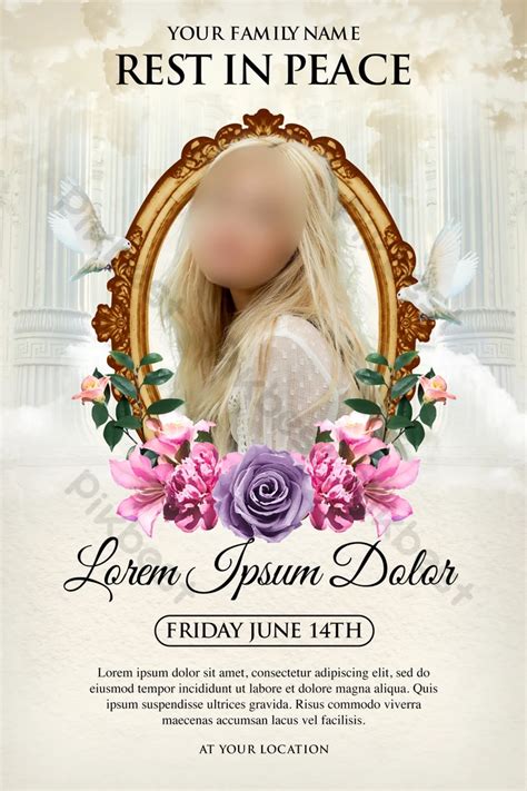390,000+ Funeral Poster Templates Free Graphic Design Templates PSD