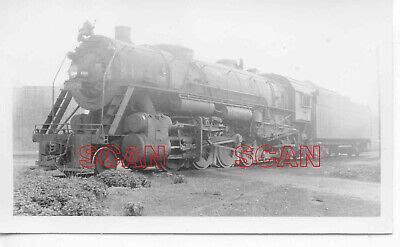 3C198 RP 1949 W&LE WHEELING & LAKE ERIE RAILROAD 080 LOCO #5110 TOLEDO OH