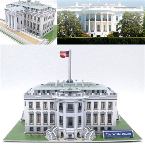 3D 입체퍼즐, PT1501 04 백악관 - 백악관 the white house