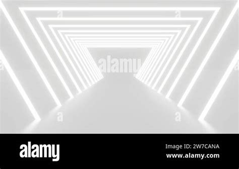 3D animation of blank white abstract background loop. 4k video 3d ... - muktibox.com