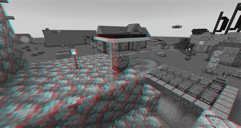 3D Anaglyph Minecraft Texture Pack