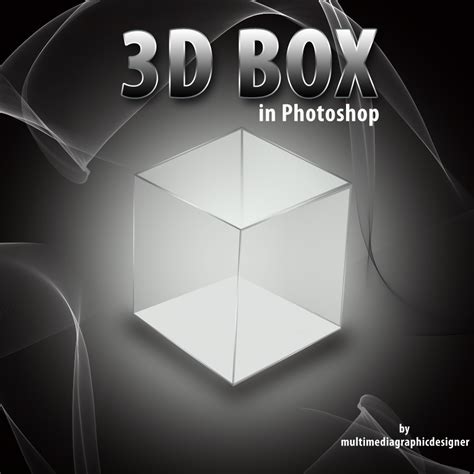 3D Box Design in Multimedia Graphic Designer
