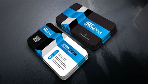 3D Business Card Graphic