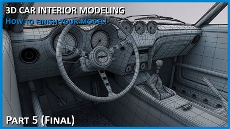 3D Car Interior Modeling - Interior Blockout - muktibox.com