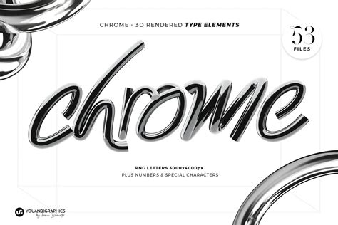 3d Chrome Lettering - Etsy - muktibox.com