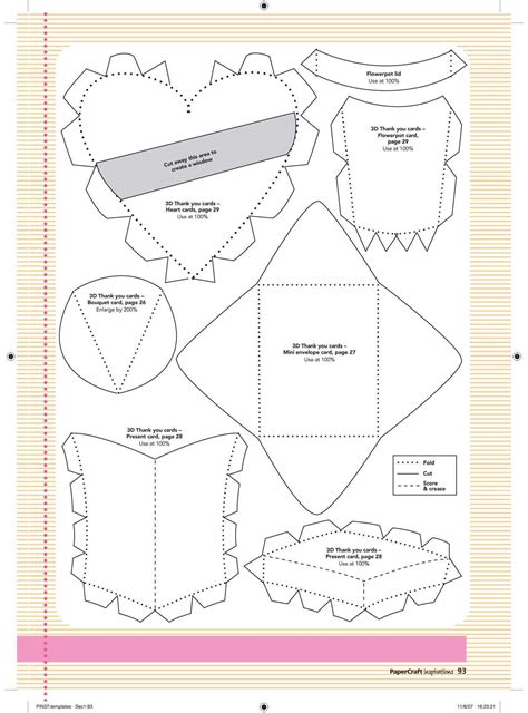 3D Card Template Free Download Cards Design Templates