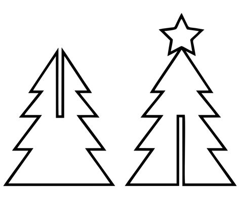 3D Christmas Tree 6 Free PDF Printables Printablee
