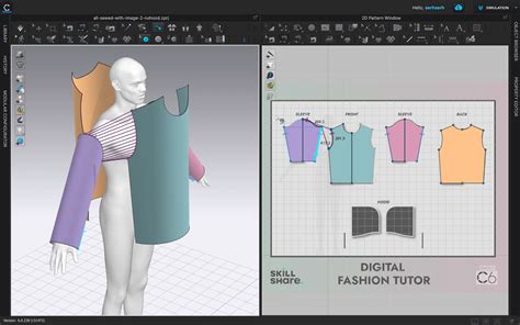 3D Clothes! Clo 6.0 Basics Digital Pattern Making, CAD, Flats