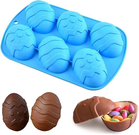 3D Easter Egg Silicone Candle Mold DIY Chocolate Crafts Resin …