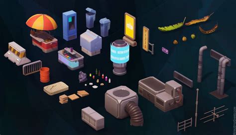 3D Game Assets - ArtStation - muktibox.com