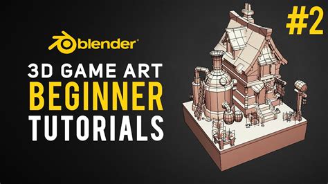 3D Game Art Blender Tutorial 2.8 Beginner 2 YouTube