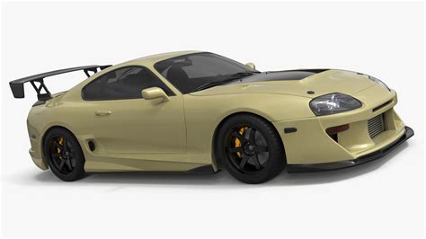 3D Low Stance Coupe Carbon Detail Drift Style Rigged For Maya Model ... - muktibox.com