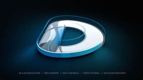 3D Logo Reveal After Effects Templates Motion Array
