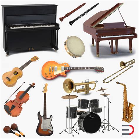 3D Music Instruments