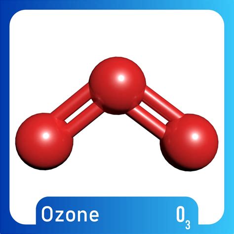 3D O3 Molecule Ozone Model TurboSquid 1425810