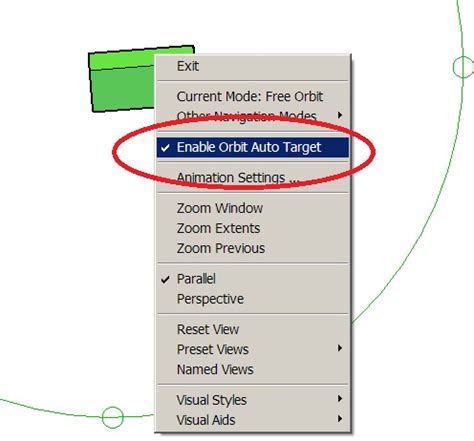 3D Orbit Shortcut Menu AutoCAD Autodesk Knowledge Network